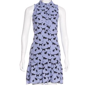 Kate Spade Cats and Cream Dress
